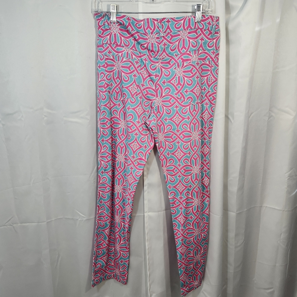 Gretchen Scott Size Large Colorful Patterned Pants - Picture 2 of 10
